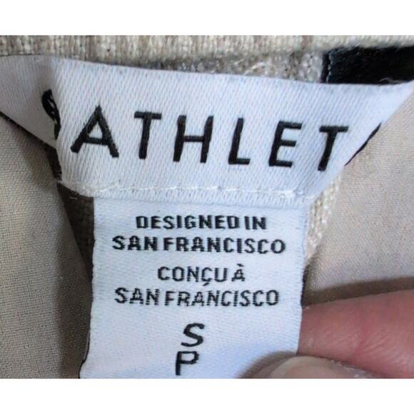 Athleta Linen Pants‎ Small Jogger Lightweight Drawstring Coastal Beach Vacation - Picture 4 of 7